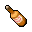 brown flask