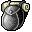 silver holding backpack